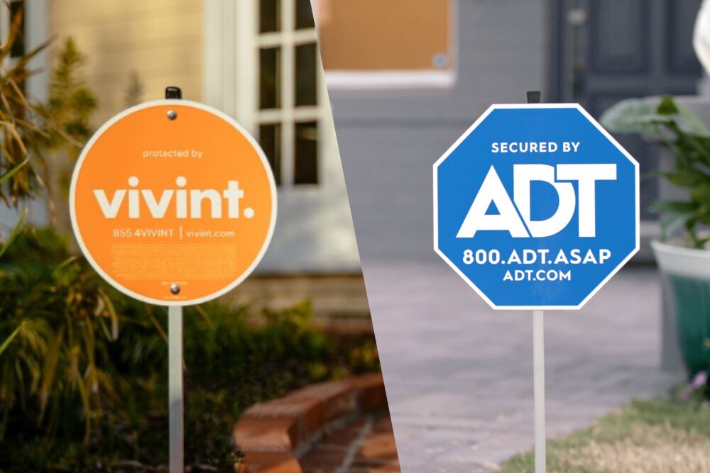 Vivint vs. ADT Yard Signs - 1000x667 Bolt Cutter-Proof Locks and Padlocks