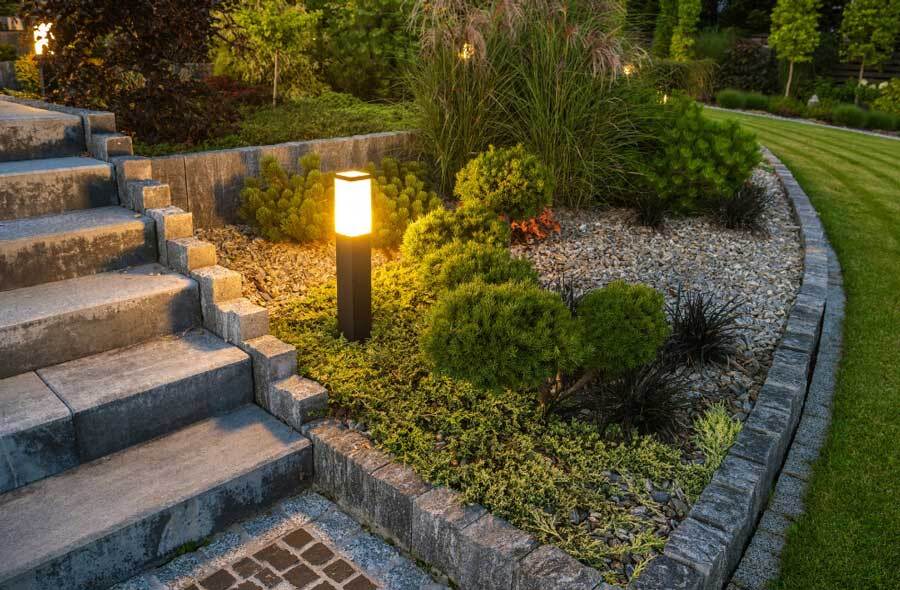 CPTED Crime Prevention Through Environmental Design CPTED Crime Prevention Through Environmental Design - Backyard Steps with Path Light